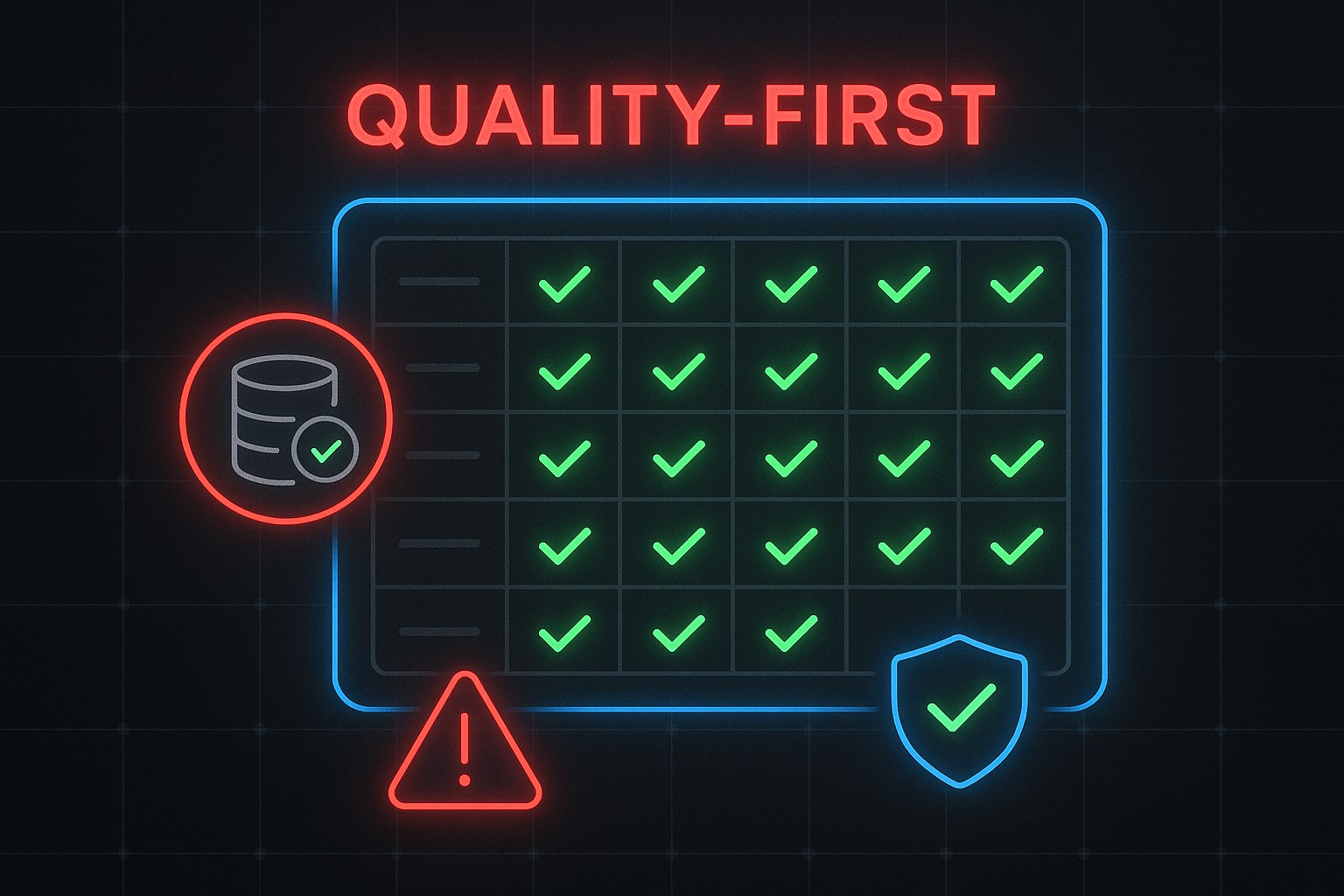 Quality-first data pipelines